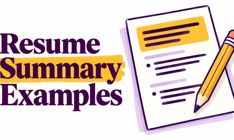 CV Summary Examples: How to Write or Generate Yours