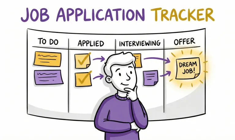 Free Google Sheets Job Application Tracker Template