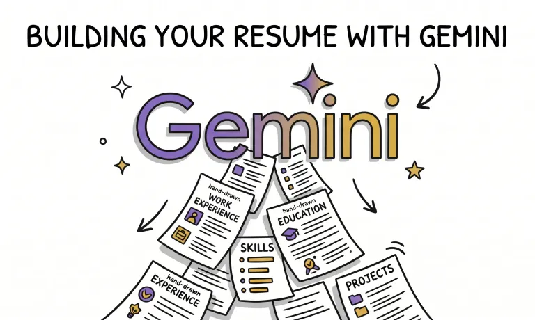 How to Build Your Resume with Gemini