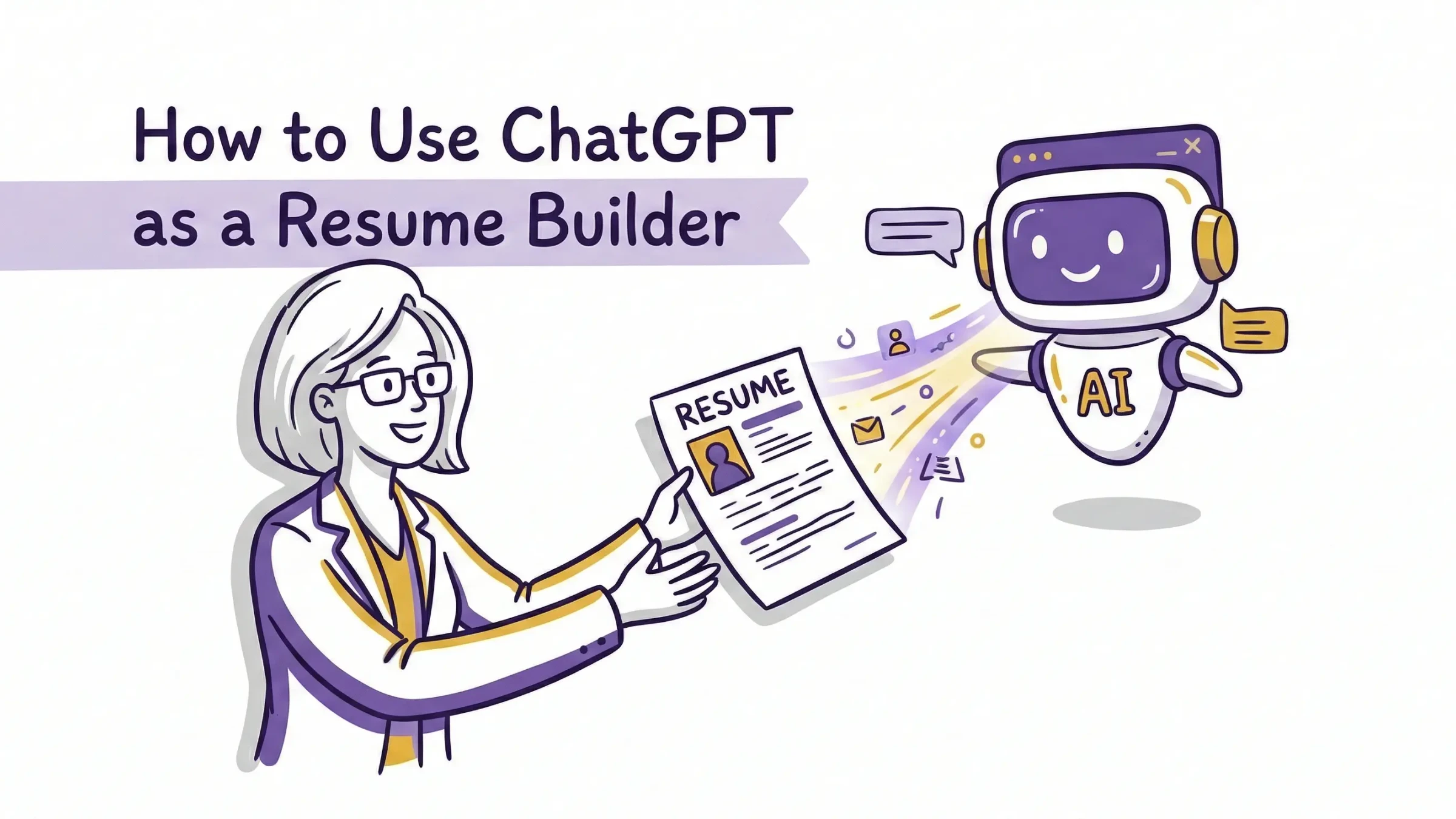 How to Use ChatGPT as AI Resume Builder